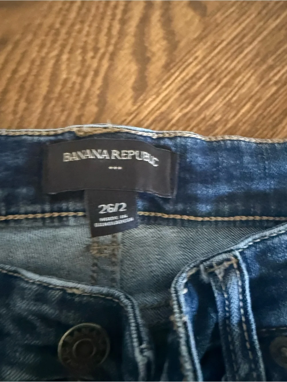 Banana Republic Denim Long Shorts